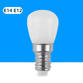 Mini LED Lemputės E14/E12 Šaldytuvas Lemputes 220V Šaldytuvas elektros Lemputės Įsukite Lemputę Šaldytuvas vitrinose