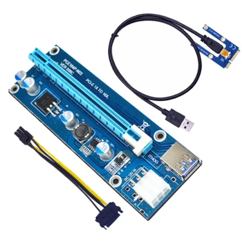 Mini PCIe PCI Express 16X Stove Nešiojamas Išorinis įvaizdis Kortelės EXP GDC BTC MPCIe į PCI-E Lizdą, Kasybos Kortelės