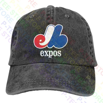 Monrealio Expos Beisbolo Kvebekas, Kanada Nuplauti Džinsinio Audinio Beisbolo Kepuraitę Trucker Skrybėlės Hipster Karšto Pardavimo