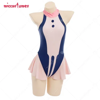 Moteriški Anime one piece maudymosi kostiumėlį Kawaii Stiliaus Maudymosi Kostiumas, Paplūdimio maudymosi kostiumėlį, Bodysuit Golfo Aukšto Kaklo, maudymosi Kostiumėliai, Maudymosi Kostiumą