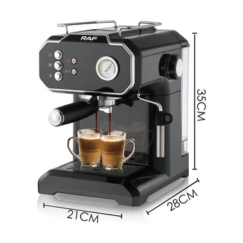 Namų ūkių Espresso Kavos virimo aparatas 850W Anti-lašėjimo Funkcija Daugiafunkcį Kavinė Espresso kavos Aparatas