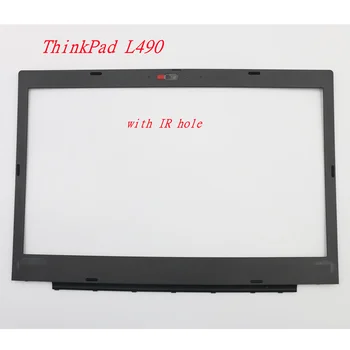 Nauja/Originali IR B Dangtelio Ekrano Priekinis Dangtis LCD rėmo Dangtis Lenovo ThinkPad L490 Nešiojamojo kompiuterio Ekranas Rėmo Dalys 02DM325