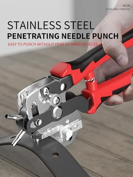 Naujas Dizainas Žiedu Puncher Įrankis Watchband Dirželis Namų Leathercraft Odos Diržas Hole Punch Tiekėjas
