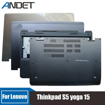 Naujas Lenovo Thinkpad S5 jogos 15 Nešiojamas Lcd galinis Dangtelis Galinis Dangtelis Palmrest didžiąsias Klaviatūros Bezel Nešiojamojo kompiuterio Korpuso Apačioje