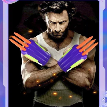 Naujas Wolverine Letena Ridikas Žaislas Svorio Letena Tiktok Išskleidimo Stumkite Kortelę Žaislas Antistress Mielas Ropė Peilis Įtempių Žaislai
