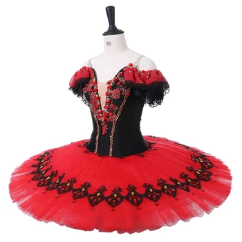 Nemokama Laivas! Raudona ispanijos Blynas tutu baleto mdc kostiumai didmeninė moterys baleto sijonas kostiumai raudona sugar plum fairy ballet