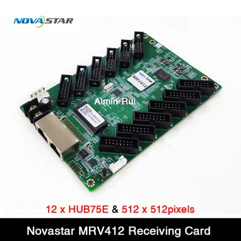 Novastar DH7512-S / MRV412 Full Imtuvas Kortelė Kontrolės Diapazonas 512 x 512 Pikselių 12 x HUB75 LED modulis