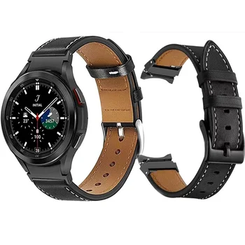 Odos Laikrodžių Dirželiai Samsung Galaxy Žiūrėti 6 5 Pro 45mm 44mm 40mm/Galaxy Žiūrėti 4 Klasikinis 42mm 46mm Besiūlių Smart Watch Band
