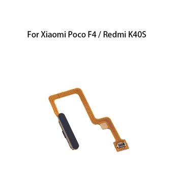 org Namų Elektros Mygtuką, pirštų Atspaudų Jutiklis Flex Kabelis Xiaomi Poco F4 / Redmi K40S