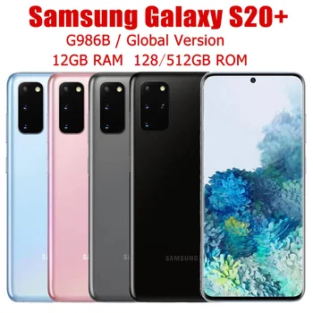 Originalus, Atrakinta Samsung Galaxy S20 Plius S20+ 5G G986B/DS Pasaulio Versija 6.7