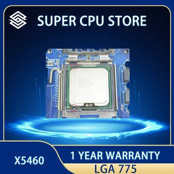 Originalus Intel Xeon X5460 3.16 GHz/12M/1333 Procesorius arti LGA771 Core 2 Quad Q9750 CPU (Duoti Du 771 iki 775 Plokštės)