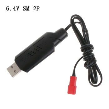 Pakeitimo 6.4 V 2P 7.4 V 3P Liion DĻSV Plug Suderinamas RC Žaislo nuotolinio valdymo žaislas nešiojamas USB
