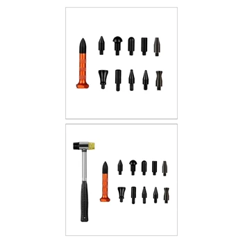 Patvarus Dent Repair Tool Dent Tapper Plaktukas Šalinimas, Remontas, Plaktukas Bakstelėkite Žemyn Keičiamų Galvučių Techninės Priežiūros Dalys