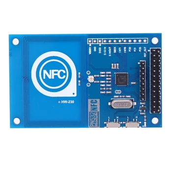 PN532 NFC RFID Skaitytojui Rašytojas Shield SPI I2C 13.56 MHz Near Field Communication 