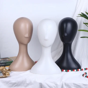 Pro Moterų Plastiko Abstrakčiai Manekenas Manikin Galvos Modelį, Perukas, Skrybėlę, Plaukų Stendas Turėtojas