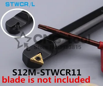 S12M-STWCR11/ S12M-STWCL11 Staklės, Pjovimo Įrankiai CNC Tekinimo Staklės, Staklių Vidaus Tekinimo Įrankio Laikiklis nuobodu baras