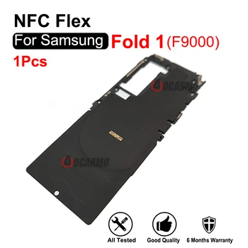Samsung Galaxy Kartus F9000 Plokštė Padengti Belaidžio Įkrovimo Kroviklis šviesolaidiniai NFC Modulio Flex Kabelis Remontas Dalis