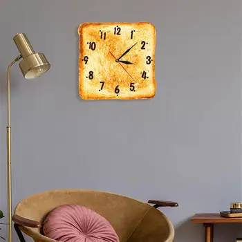 Sieninis Laikrodis, 12 colių Dekoratyvinių Laikrodis Konditerijos Pasirašyti Valgomasis Namuose