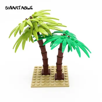 Smartable Paplūdimio Atogrąžų Palmių Blokai SS Dalys Plytų Žaislai Vaikams Suderinama žinomo Prekės ženklo 6135+2563+2566 4sets/Daug