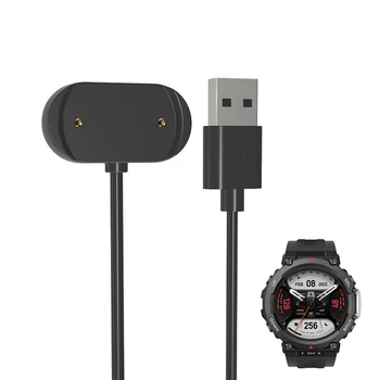 Smartwatch Dokas Įkroviklis Adapteris USB Įkrovimo Kabelis Amazfit T-Rex 2/Ultra/Trex Pro Smart Žiūrėti Nemokamai Vielos T-rex2 Priedai