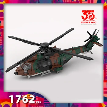 Ss Blokai special Ops Sraigtasparnis AS532 Puma Modelis Technologijų Plytos 