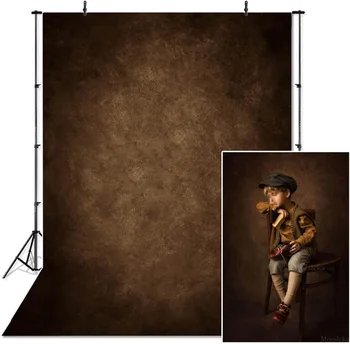 Tamsiai Rudos Abstrakčios Fotografijos Backdrops Retro Gradientas Ruda Naujagimiams, Vaikams, Suaugusiems Portretas Headshot Fotografai Fone