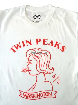 Twin Peaks VYRIŠKI Marškinėliai David Lynch ( S M L Xl ) Vašingtone Tee Naujos! Naujausias 2019 Vyrų Mados