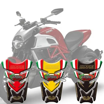 Už Ducati 748 916 996 998 Nauji aukštos kokybės Motociklo Bakas Trinkelėmis Raštas Lipdukas Žuvų Kaulų Lipdukas 3D Bakas Padas