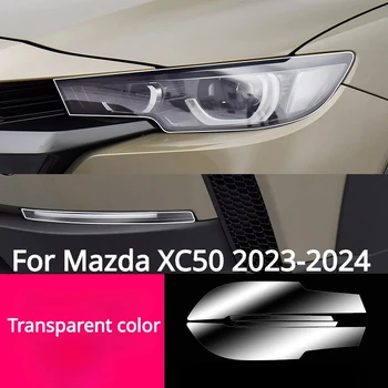 Už Mazda XC50 2023-2024 Automobilio Eksterjero Reikmenys priekinis žibintas Anti-scratch TPU Apsauginė plėvelė Anti-scratch Repair filmas