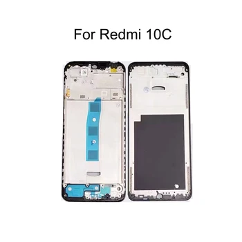 Už xiaomi Redmi 10C Vidurį Rėmo Plokštės LCD Remti Vidurio Faceplate Rėmo Bezel Būsto atsarginės Dalys Redmi 10c