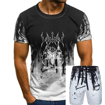 Watain Vyrų Black Metalo Teroro Tee Marškinėliai Xx-Didelis Juodas 847191055934 Didelis Ūgio Tee Marškinėliai