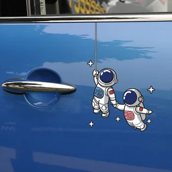 Įdomus Berniukas Vaiko Automobilių Lipdukai Animacinių filmų Mielas Juokingas Kūrybos Apdailos Lipdukai prekinis, galinis Stiklo Auto Tuning