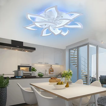 Šiuolaikinių LED Lubų Šviesos Liustra Prabanga Lotus Gyvenimo Valgomasis, Virtuvė, Miegamasis Lubų Lempa Art Deco Apšvietimas Šviestuvai