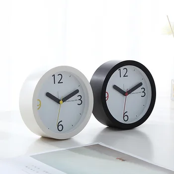 Šiuolaikinės Korėjos Paprastą Žadintuvą Išjungti Miegamojo Lovos Staliukas Laikrodis Kūrybinė Asmenybė Studentų Skaitmeninis Laikrodis
